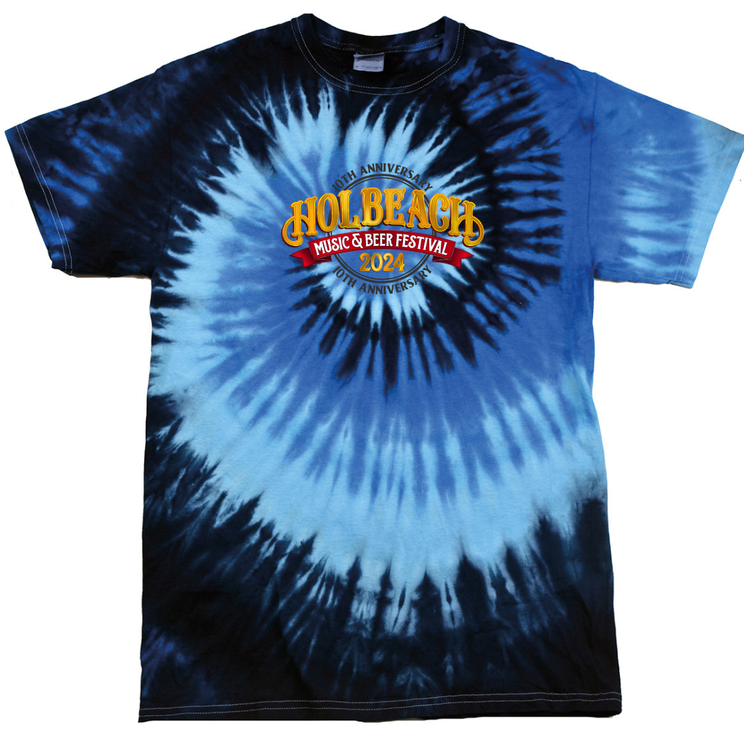 Blue Tie Dye T-shirt- Online Exclusive