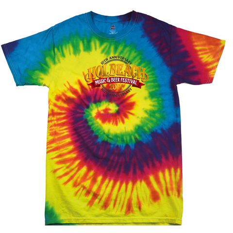 Multicoloured Tie Dye T-shirt- Online Exclusive