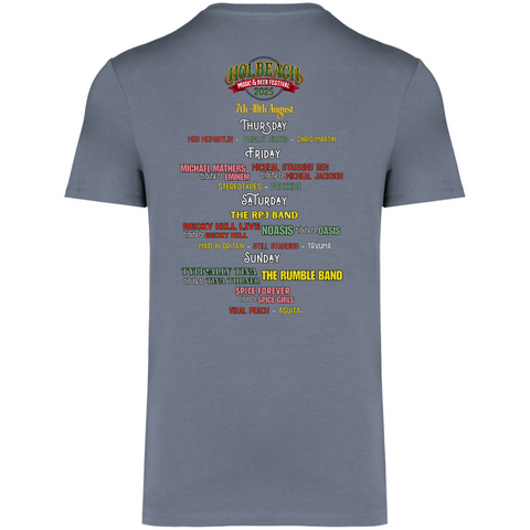 T-Shirt with line up