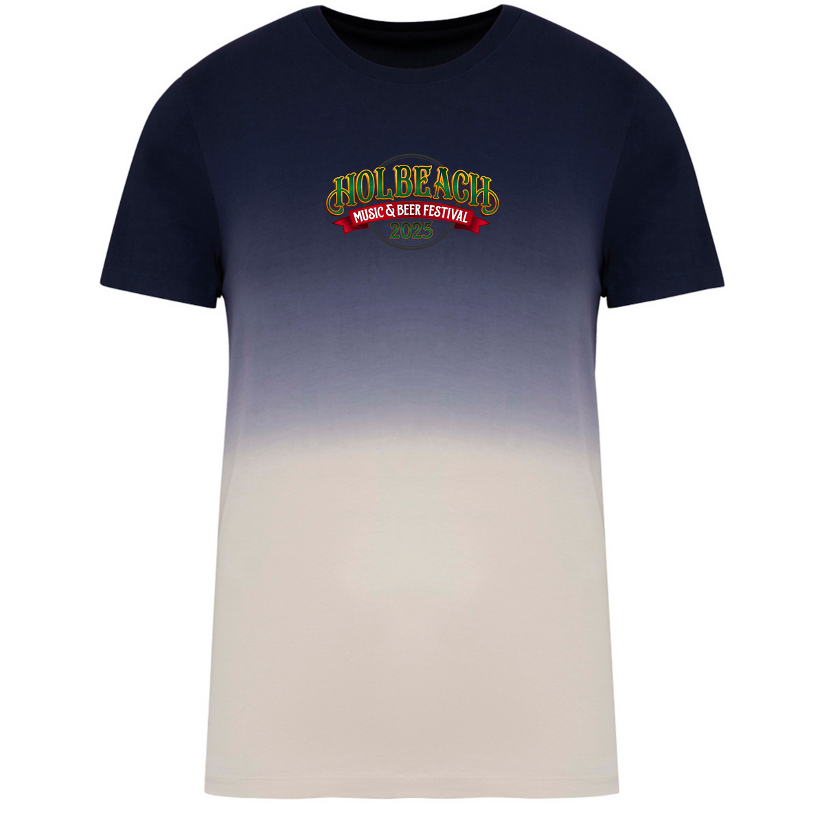 Dip Dye T-shirt with line up