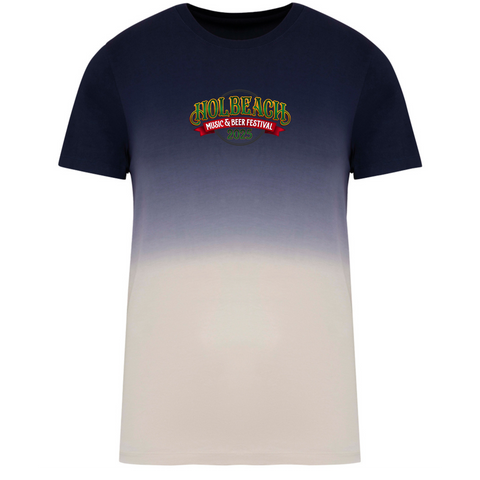 Dip Dye T-shirt with line up