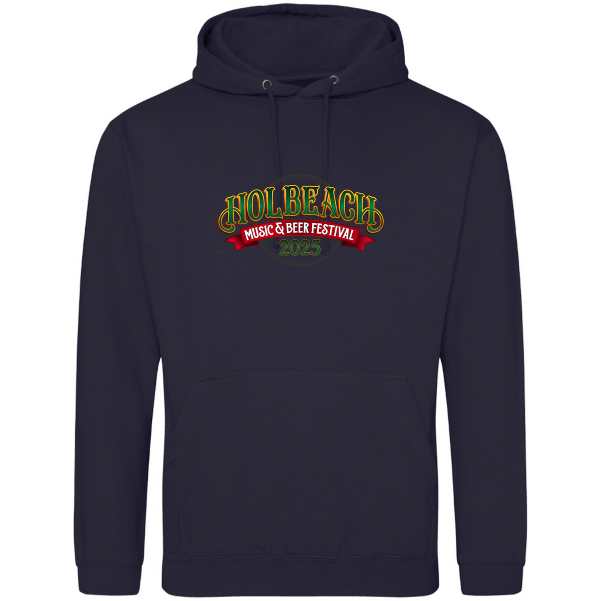 Hoodie with line up