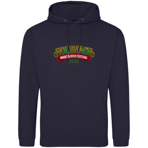 Hoodie with line up