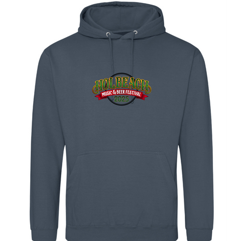 Hoodie with line up