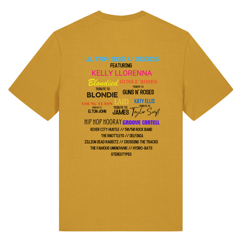 T-Shirt with line up