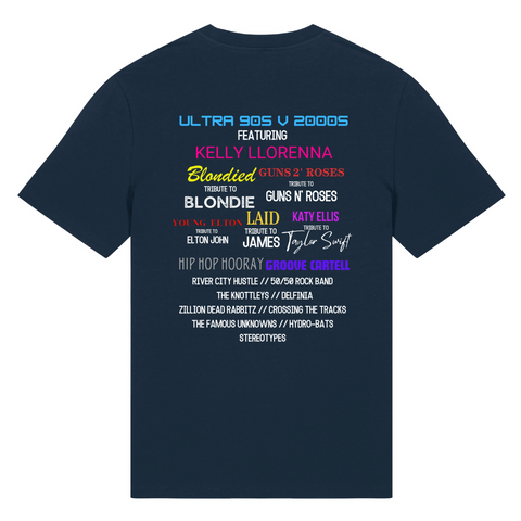 T-Shirt with line up