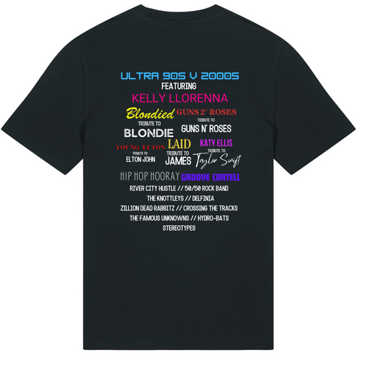 T-Shirt with line up